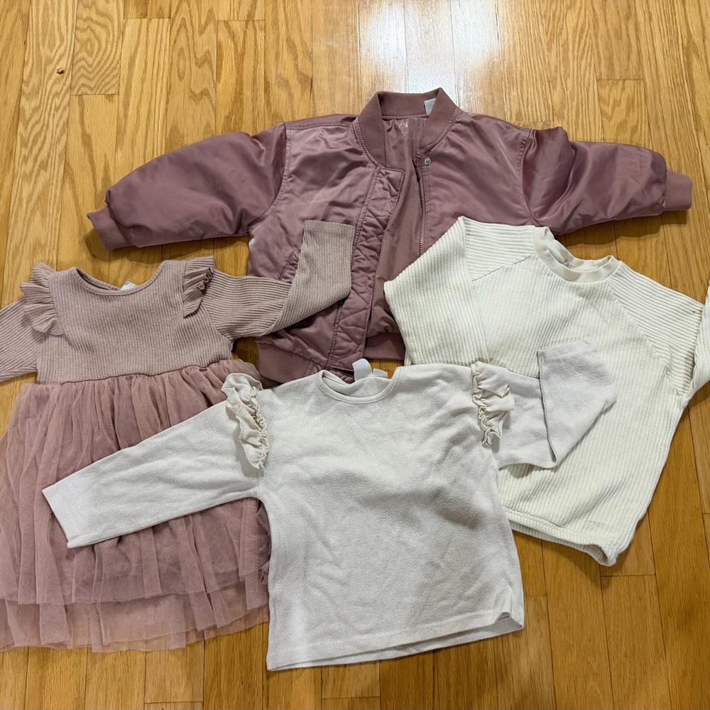 4 piece Zara Girls Bundle size 4-5
